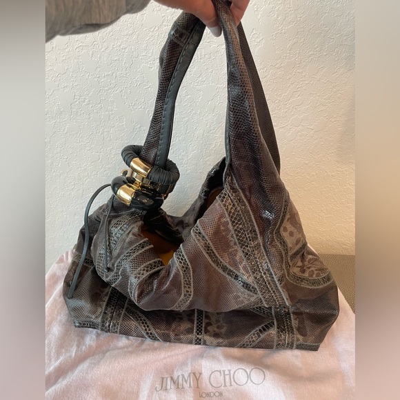 Jimmy Choo Snakeskin Shoulder bag - Picture 2 of 6